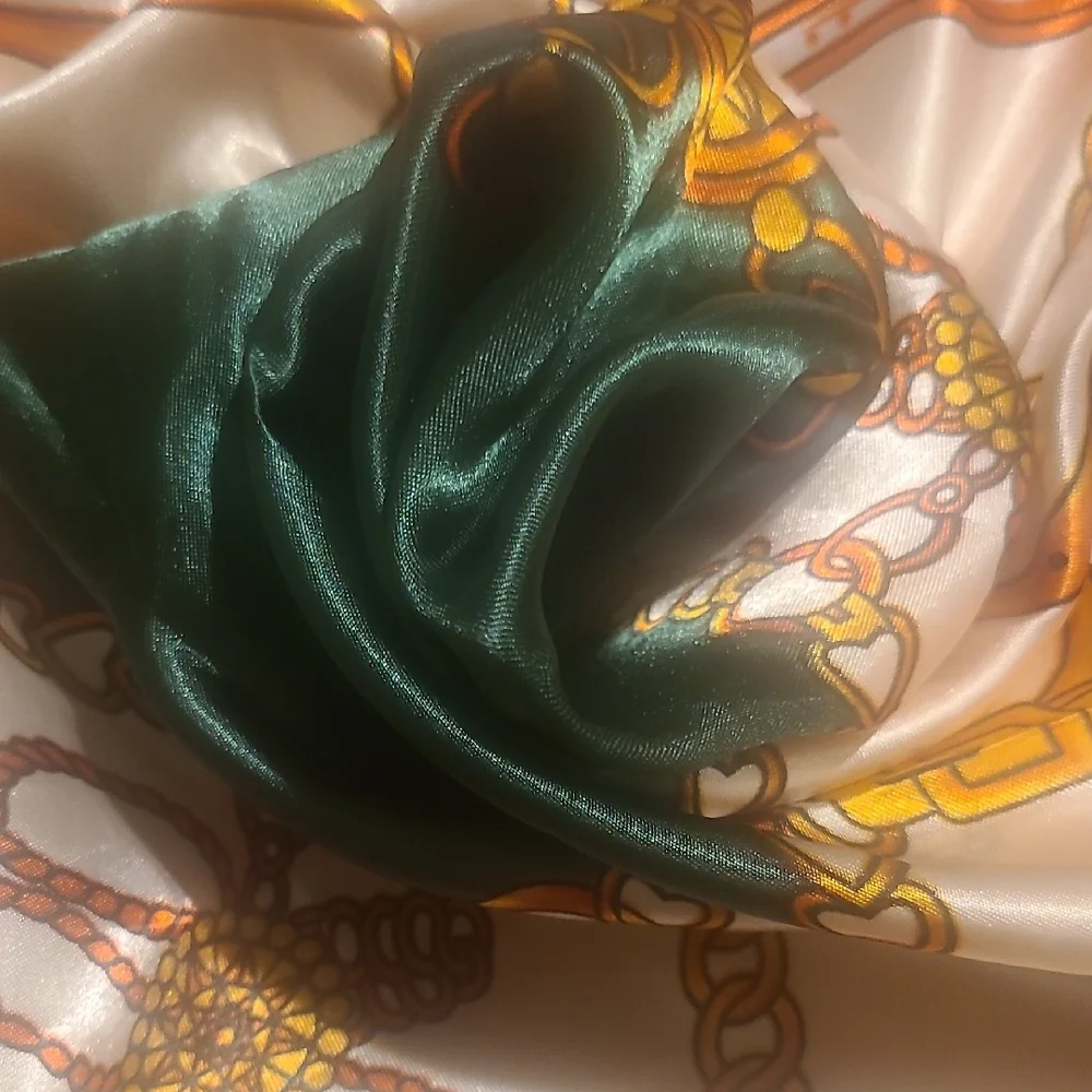 Premium Silky Satin Multi Scarf